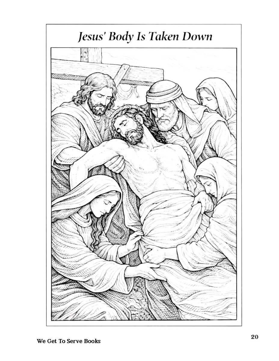 Yet He Rose – Full Printed Version: Limited Edition Faith Coloring Book - Image 5