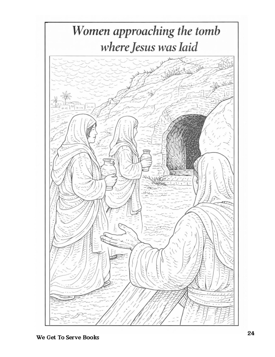 Yet He Rose – Full Printed Version: Limited Edition Faith Coloring Book - Image 3